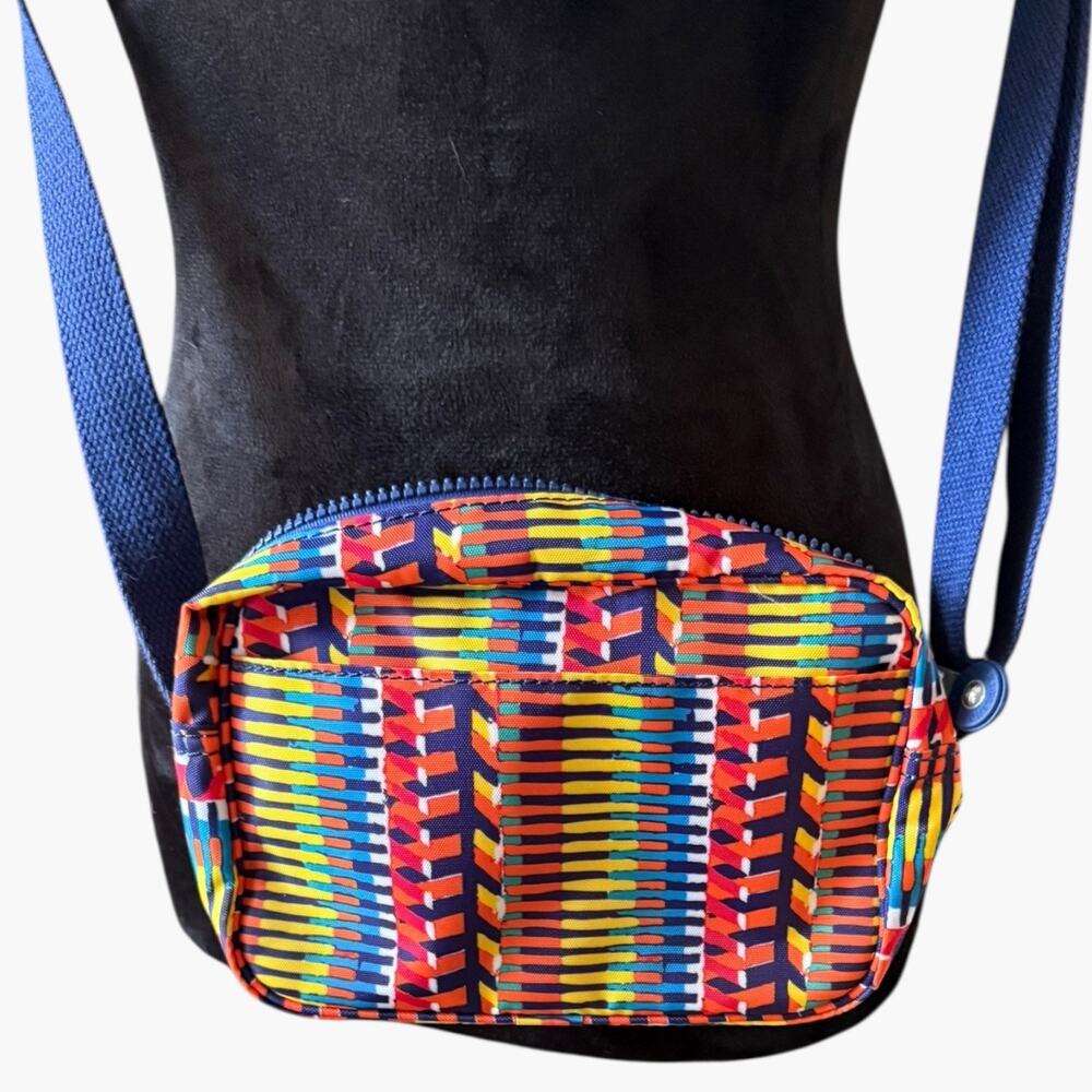 Kipling Multicolor Geometric Print Crossbody Bag … - image 2